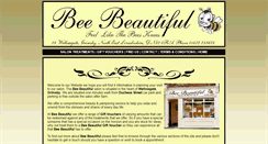 Desktop Screenshot of beebeautiful.co.uk